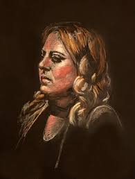 AND THIS IS WHAT HE GIVES ME 9” x 12” Ludwig and Unison pastel