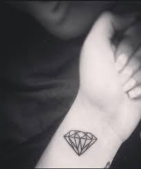 Dimonds Tattoo Dimonds Tattoo My Diamond Tattoo Meaning Small Black White Wrist Nail White Diamond Tattoo Tattoos Diamond Tattoos