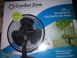 A dodger fan for the ages. Comfort Zone 12 3 Speed Oscillating Table Fan With Adjustable Tilt Black Walmart Com Walmart Com