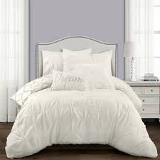 Maybe you would like to learn more about one of these? Ravello Pintuck Caroline Geo Comforter Set Back To Campus Dorm Room Bedding Lush Decor Www Lushdecor Com Lushdecor