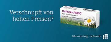 Cetirizin Adgc Filmtabletten 100 St Medikamente Per Klick De