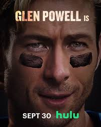 Meet the new face of college football., Glen Powell is #ChadPowers. A new  comedy series, premiering Sept 30th