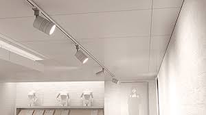 Custom tin ceiling tiles & replicas custom wall murals & partitions custom wall panel or ceiling tile designs creation. Tridonic Introduces Dc String 48v Track Lighting Technology To The Us Market Ledinside
