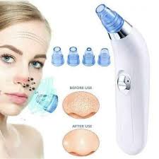 Blackhead Remover One Month Warranty Period 4 SUCTION HEADS: switch the  suction head for your needs. Includes Small, Large, Oval, and Silicone  Head, which is perfect to exfoliate dead skin for spa-like