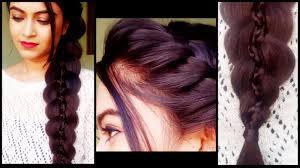 Braided 5 Strand Braid Hairstyles For Medium Long Hair Prom Party Indian Hairstyles Long Hair Indian Girls Medium Hair Styles Long Indian Hair