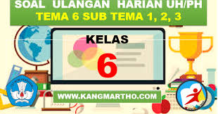 Try the suggestions below or type a new query above. Soal Ulangan Harian Tema 6 Subtema 1 2 3 Kelas 6 Sd Guru Berbagi