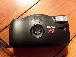 Kodak Star 735 Flash Point & Shoot Black 35mm Film Camera | eBay
