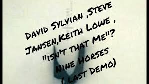 Nine Horses "Isn't that Me?"