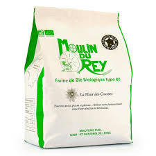 Farine De Ble Fleur Des Causses Bio T80 Moulin Du Rey