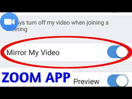 Последние твиты от myvideo.ge (@myvideoge). Mirror My Video In Zoom Cloud Meeting App How To On Off Mirror My Video In Zoom App Youtube