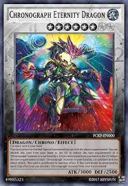 Then, after generating your card, use print screen to copy your card to your photo editing program of your choice. Chronograph Eternity Dragon Cool Fan Made Card Custom Yugioh Cards Yugioh Cards Yugioh Decks