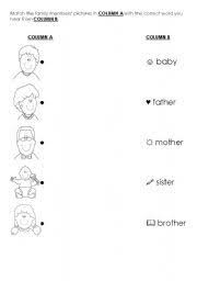 Family Members Worksheet By Hhb Family Worksheet Family Activities Preschool My Family Worksheet