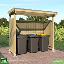 Unterstand garten, palram aluminium pavillon 3 6×3 6 m palermo 3600 real de. Unterstand 250x125 Fur Mulltonnen Oder Auch Gartengerate Grill Oder Kaminholz In Garten Terrasse Gartenb Mulltonnen Unterstand Grill Unterstand Unterstand