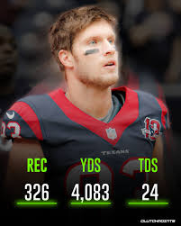 Kevin Walter had solid numbers with the Texans! 🔥