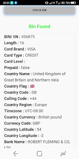 The bin code checker lookup, details, network, issued country, card type, issued bank, card length. Updated Bin Checker Bin Card Checker Verifier Pc Android App Mod Download 2021