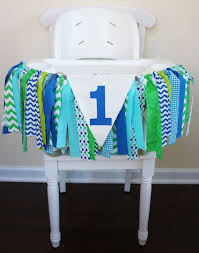 Napkin rings hotel chair sash diamond mesh wrap napkin buckle for wedding reception party table decorations supplies dh0593 discount plastic chair decorations. Blue And Green Highchair Banner Blue Green 1st Birthday Boy Highchair Banner Highchair Garland 1st Birth 1st Boy Birthday 1st Birthday Banners 1st Birthday