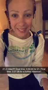 Weekly running milestones achieved