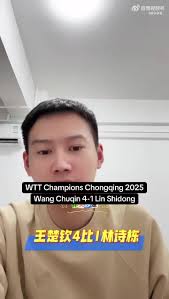 🏓 Zhou Yu nói về chung kết đơn nam WTT Chongqing 2025 🏓 Thật ra mọi người  đều biết rằng trạng thái của các tuyển thủ Trung Quốc rất sát nhau, ai thi  đấu tốt hơn tại chỗ thì người đó giành chiến thắng. ...