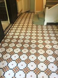 The warmth of the creams with lighter veins are accented with just small touches of light brown. Cleaning 100 Year Old Mosaic Tiles In Abington Park Tile Cleaners Tile Cleaning