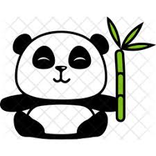 Download Free Eating Panda Sticker Icon Available In Svg Png Eps Ai Icon Fonts