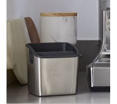 The knock box drawers are a flat box, equipped with a drawer, on which can rest the coffee machine. Buy Sage Bes100 Coffee Knock Box Mini Silver Free Delivery Currys