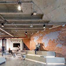 See more ideas about industrial office design, industrial home offices. Urbanhyve On Twitter Rustic Industrial Theme Office Space Inspiration Repost Of Officesnapshots Relaxed Alternative Work Area At Rocketspace In London Design By Lom Architecture And Design Lom Architects Nicholas Worley