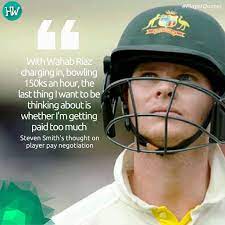 Steve smith quotes,steve, smith, author, authors, writer, writers, people, famous people Steven Smith Explains Why He Is Happy To Leave Player Pay Negotiation To The Australia Cricketers Association Ausvpa Cricket Quotes Steve Smith World Cricket