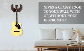 Living room designs and ideas are anchored by its colour scheme. Hype String Guitar Wall Hanger Wooden Guitar Hanger Stand Eagle Wings Design For Acoustic Electric Guitars And Ukulele Amazon In Musical Instruments