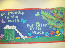 Crayola crayon door decoration or bulletin board background: Earth Day Bulletin Board Bulletin Boards Theme Soft Board Earth Day