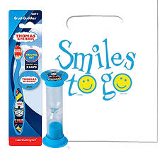 Amazon.com : PG Thomas & Friends 3pc Bright Smile Oral Hygiene Bundle!  Thomas Soft Manual Toothbrush, Brush Cap & Brushing Timer! Plus Dental Gift  Bag & Remember to Brush Visual Aid! :