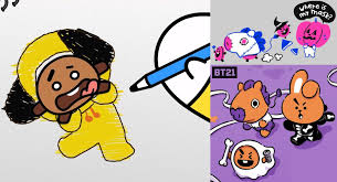Nur us$21.99, kaufen sie für kpop bts bt21 tata shooky rj suga cooky jimin bett plüsch kissen puppe bei banggood.com. Behind The Screen Shooky Is Not A Cookie He S A Yummy Head
