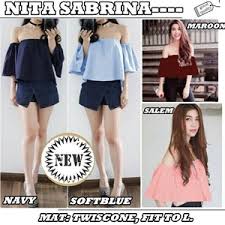 Kalau tiada juga, maka mereka akan tampal surat notis untuk anda sendiri ambil di. Baju Atasan Wanita Model Sabrina Lengan Pendek Terbaru 2017