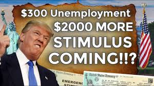 Today 2000 Second Stimulus Check Update 2nd Stimulus Package Unemployment Benefits Bill Voting Youtube
