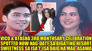 Vico Sotto at Atasha Muhlach Spotted Nag-Date Ngayong 3rd Monthsary nila! |  Facebook