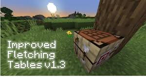 Add items to make a fletching table in the crafting menu, you should see a crafting area that is made up of a 3x3. Cc S Improved Fletching Tables V1 3 Custom Gui Reworked Recipes Custom Arrows Minecraft Data Pack