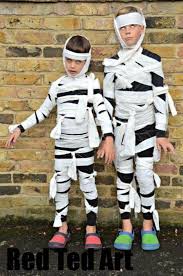 Halloween Costumes Kids Can Make Mummies Red Ted Art Make Crafting With Kids Easy Fun Boys Halloween Costumes Diy Diy Halloween Costumes Easy Diy Halloween Costumes For Kids