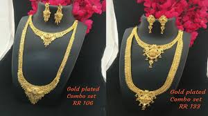 Great savings & free delivery / collection on many items. Latest One Gram Gold Plated Haram And Necklace Design Collections With Price Youtube