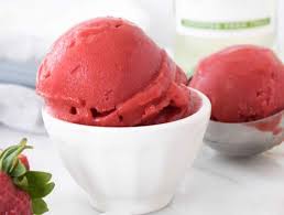 Sorbet Italien Fraise Avec Thermomix Recette Glace Thermomix Recette Glace Fraise Recette Glace Recette Sorbet