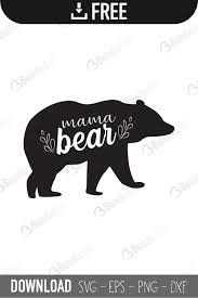 Download Mama Bear Svg Cut Files Free Download Bundlesvg