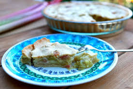 Rhabarber Pie Maria Es Schmeckt Mir Rezept Rhabarber Schmecken Lebensmittel Essen