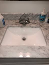 pooling at kitchen and bathroom sink