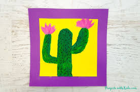 And trust us, there are hundreds of talking about the easy canvas painting ideas for beginners, we can't neglect landscapes. Cute And Cheerful Cactus Painting For Kids Projects With Kids