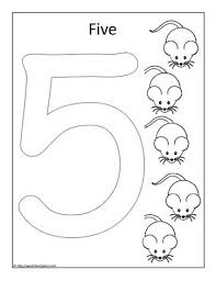 You can use our amazing online tool to color and edit the following number 5 coloring pages. Color The Number 5 Worksheets