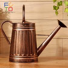 The 1stdibs promise learn more. Vintage Watering Cans Flowers Bucket Barrel Bronze Vases Home Gardening Plant Water Retro Metal Craft Artificial Holder Sprayers Aliexpress