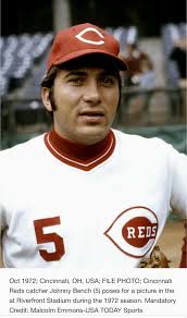 JOHNNY BENCH From The Cincinnati Reds, "The GREATEST Catcher of ALL TIME!!"