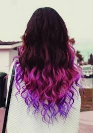 Dark Pink Hair Color White Tee Black Dress Dip Dye Pink Hair Want It Purple Ombre Hair Dip Dye Hair Hair Color Crazy
