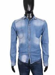 Details About Zara Man Mens Jean Shirt Tailoret Blue Size S Show Original Title