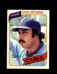 1980 STEVE ONTIVEROS OPC #268 O-PEE-CHEE CUBS *G4907