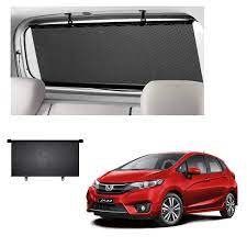 Check spelling or type a new query. Semaphore Car Rear Window Roller Curtain Sunshade Black For Honda Jazz Amazon In Car Motorbike