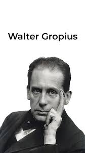 Walter Adolph Georg Gropius nació el 18 de Mayo, fue arquitecto, urbanista  y diseñador alemán, fundador de la Bauhaus. #historiasdeundiseñador #design  #DWM #diseño #diseñoindustrial #industrialdesign ...